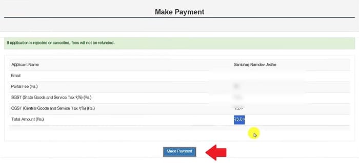 make payment